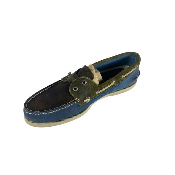 Sperry Top Sider non marking Blue boat shoes size 11.5 - Picture 4 of 10